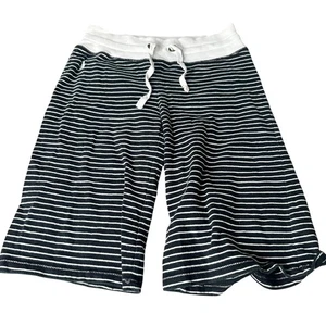 Vintage Y2K Little Girls Gaucho Pants Striped black and White Ralph Lauren Sz 7 - Picture 1 of 6