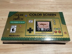 NINTENDO GAME & WATCH THE LEGEND OF ZELDA HANDHELD COLOR SCREEN CONSOLE 2021