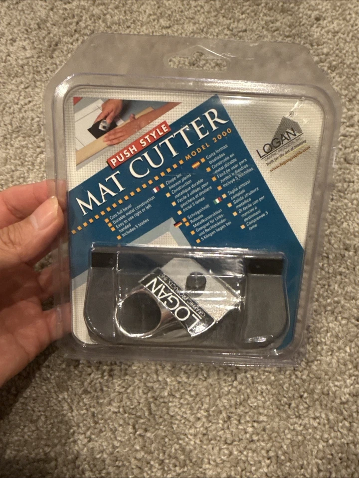 Logan Push Style Bevel Mat Cutter