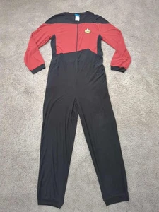 Star Trek TNG Uniform Einteiler Herren S/M Reißverschluss vorne Kostüm Erwachsene - Bild 1 von 10