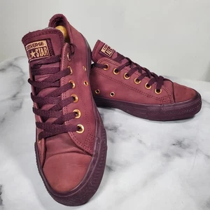 Converse Burgundy And Rose Hold All Star Pumps Uk6 - Picture 1 of 9