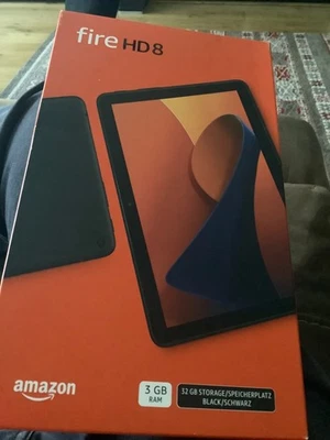 Amazon Fire HD 8 tablet (newest gen), 8" HD Display, 3 GB memory, 32 GB, new. - Image 1 of 2