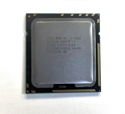 Intel Core i7-980X SLBUZ 3,33GHz 6-Core 12MB LGA1366 Desktop CPU Prozessor - Bild 1 von 2