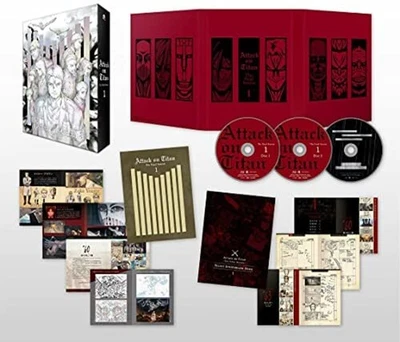 Attack on Titan The Final Season Vol.1 First Limited Edition Blu-ray No Benefits - Image 1 of 3
