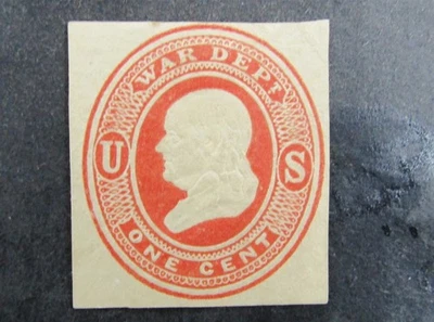 nystamps US Cut Square Stamp # WO31 Mint H       N28x2982 - Image 1 of 2