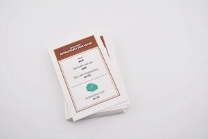 Ms. Juego Monopoly piezas de repuesto - tarjetas de escritura de propiedad de invención - Imagen 1 de 2