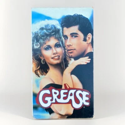 Vintage Movie GREASE Hi-Fi Stereo VHS Video Tape Travolta 90’s 1977/Color 110min - Image 1 of 4
