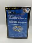 Dynex- Slim CD/DVD Cases (10-Pack) - Clear
