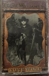Hank Williams JR Lone Wolf Cassette Tape Country Merle Haggard Johnny Cash DAC - Picture 1 of 2
