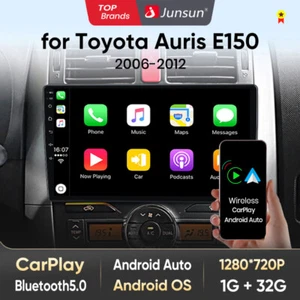 Radio de coche 32 GB para Toyota Auris E150 2006-2012 Carplay Android13 GPS NAVI BT DAB - Imagen 1 de 12