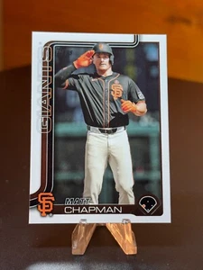 2025 Topps Series One - #221 Matt Chapman - San Francisco Giants Baseball Card - Picture 1 of 2