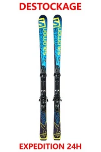 Ski Kind Gebraucht Salomon“ X-Race GS " Größe: 144 CM = 1 Meter 44 + - Bild 1 von 5