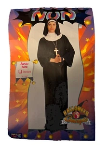 Rubie's Halloween Concepts Nun Costume Adult One Sz Dress Collar Habit Rosary - Picture 1 of 11