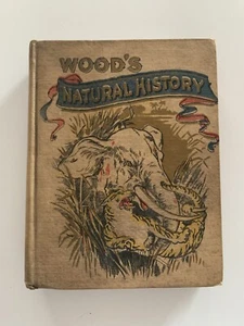 1901 Wood’s Natural History J.G. Wood Illustrated Color Plates DeWolfe Fiske - Bild 1 von 12