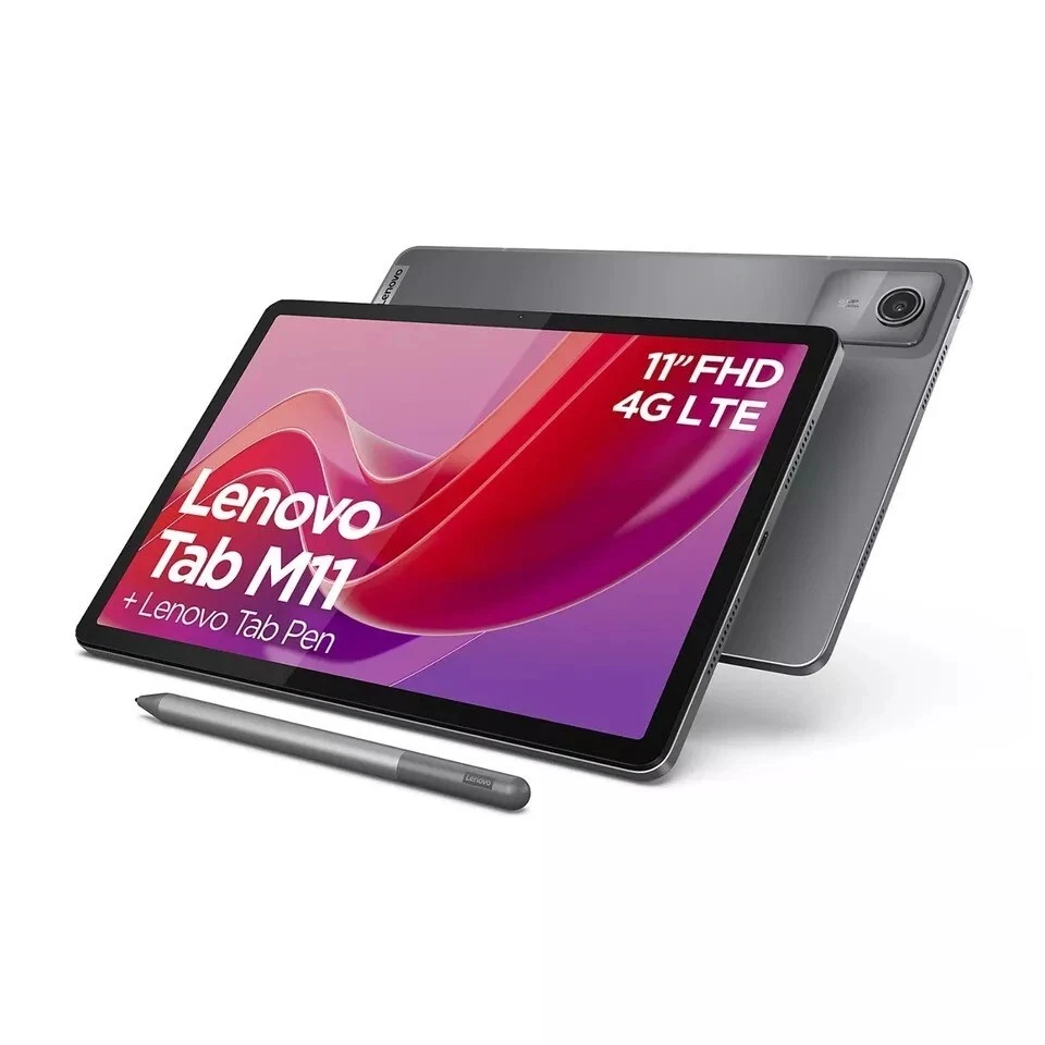 Lenovo Tablet M11 4 128gb 10.95" 4g Pennino Zadb0034se Luna Grey It