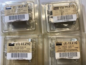 Dayton 1EZ92 Relè, 120 VAC, LOTTO DI 4, NUOVO - Foto 1 di 4
