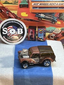 Hot Wheels Gasser MG Rover Queen Anne’s Revenge Too Red Diecast NM Condition - Picture 1 of 8