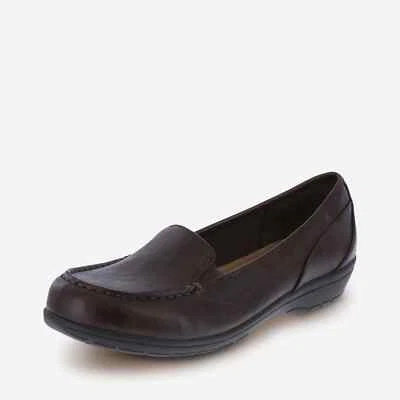 Mocassim Feminino Comfort Plus by Predictions Colby Marrom Largo - Imagem 1 de 4