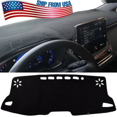 Alfombrilla de cubierta de tablero para Toyota Corolla 2019 2020 2021 alfombrilla de tablero hatchback almohadilla tablero Foto 1 de 4