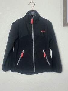 C9 by Champion Size XS Kids Black Full Zip Jacket Pink Lining Athletic Wear - Picture 1 of 7