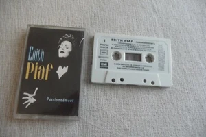 EDITH PIAF PASSIONNEMENT K7 AUDIO TAPE CASSETTE. PADAM PADAM/ LA FOULE/ JEZEBEL. - Imagen 1 de 2