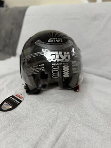 Givi HPS 10.X Motorcycle Helmet Open Face Size XS Black - Picture 1 of 4