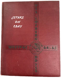 1964 1965 USS LOFBERG DD-759 U.S. NAVY DESTROYER WESTPAC CRUISE BOOK YEARBOOK - Picture 1 of 5