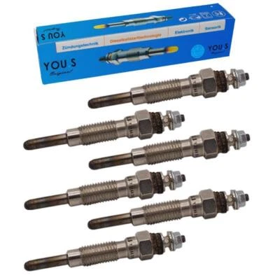 6 Pièces YOU.S Bougies De Préchauffage Pour NISSAN PATROL III/1 (K/W160) 3.2 D - Image 1 of 2