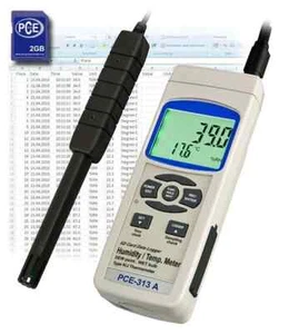 Registrador de humedad y temperatura PCE-313A - Imagen 1 de 1