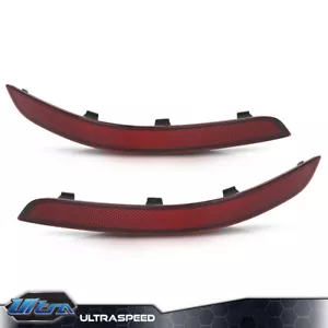 Pair Bumper Reflector Rear Fit For Mercedes-Benz X204 GLK GLK350 13-15 - Picture 1 of 12