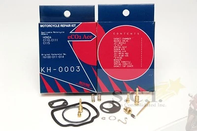 KIT REPARACIÓN CARBURADOR LLAVE HONDA CA110 C110 C111 C115 50cc Foto 1 de 4