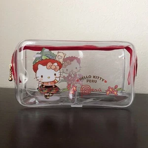 Bolsa de vinilo Sanrio Hello Kitty x PROM PERU HK novedad rara nueva de Japón - Imagen 1 de 6