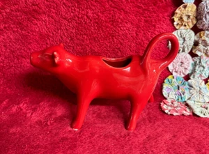 Pioneer Woman Red Cow Creamer - Picture 1 of 6