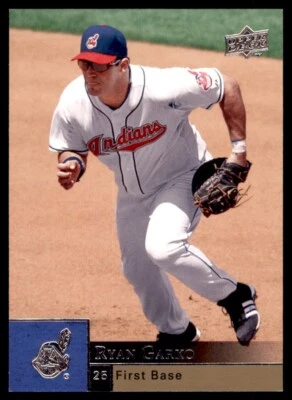 2009 Upper Deck Ryan Garko Cleveland Indians #109 1095 - Image 1 of 2