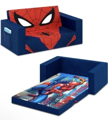 Sofá abatible Delta Children Cozee, Spider-Man Foto 1 de 4