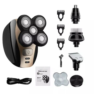 Electric Hair Remover Shavers Bald Head Razor Smooth Cord Cordless Wet Dry - Picture 1 of 9