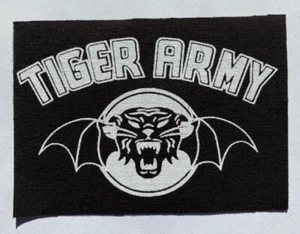 Tiger Army Cloth Patch Sew On Badge Punk Rock Approx 3.25" X 4.5" (CP91) - Picture 1 of 1
