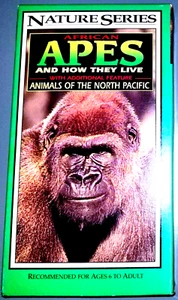 Nature Series: African Apes and How They Live (VHS, 1995)(Nature)! - Picture 1 of 6