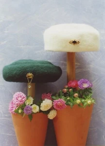 Cabin Fever Knitting Pattern 116 Felted Pillbox Hat - Pattern Only - Picture 1 of 3