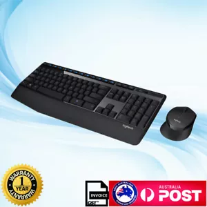 New Logitech MK345 Ergonomic Wireless Keyboard Mouse Combo 2.4Ghz - Picture 1 of 1