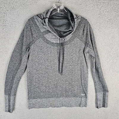 Under Armour Seamless Threadbare Funnel Neck Fitted Heatgear Pullover Women’s M - Image 1 of 4