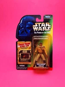STAR WARS POTF Freeze Frame LANDO CALRISSIAN Carded Kenner Power of the Force - Picture 1 of 2