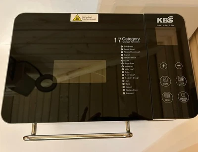 KBS 17-en-1 Panificadora-Calentadores Dobles, Máquina 710W Acero Inoxidable con Glúteos... Foto 1 de 4