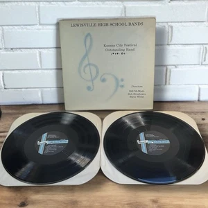 1979-80 Lewisville High School Band Kansas City Festival 2 LP Vinyl Records - Imagen 1 de 8