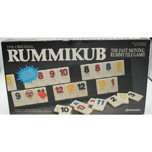 Vintage Pressman Original Rummikub 1990 Rummy Tile Game 2-4 Players - Picture 1 of 2