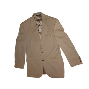 Jos A Bank Herren 39R Hellbraun Kaschmir Blazer Zwei Knopf Sport Mantel Jacke Business - Bild 1 von 9