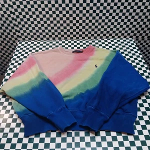 Sudadera Polo Ralph Lauren Y2K Mujer L Tie Dye Arco Iris - Imagen 1 de 5