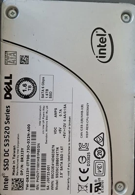 Intel SATA-SSD DC S3520 1.6 TB 2.5" 6 Gbps Dell - Bild 1 von 3