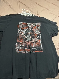 House of 1000 Corpses "Murder Ride" Fright Rags Rob Zombie t-shirt Black XL - Picture 1 of 7