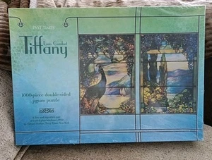 New & Sealed 1000 Piece Double-sided Jigsaw - Louis Comfort Tiffany Peacock - Picture 1 of 6